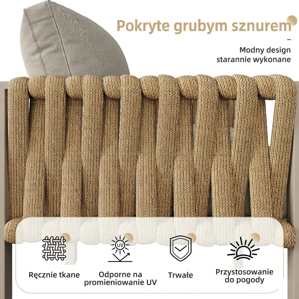 Zestaw wypoczynkowy ogrodowy 5-elementowy — galwanizowana rama, szkło hartowane, regulowany - Zeleno