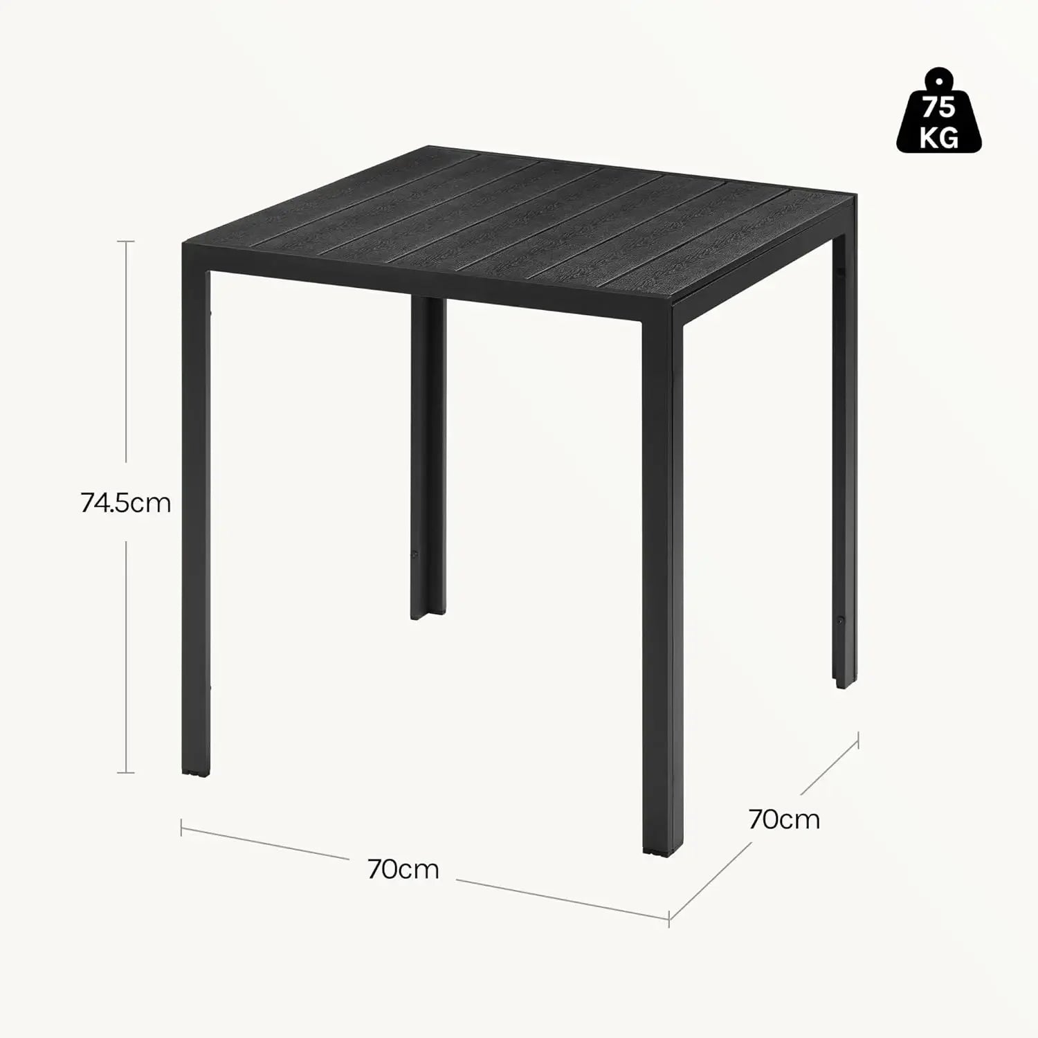Stół Ogrodowy – aluminium - Minimalizm i Trwałość
