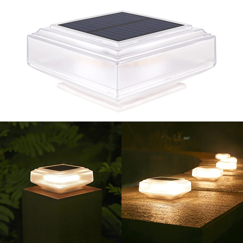 Solarna lampa kolumnowa Zeleno z 30 diodami LED, wodoodporna do ogrodu, na słupki, trawnik i biwak, dekoracyjne oświetlenie zewnętrzne