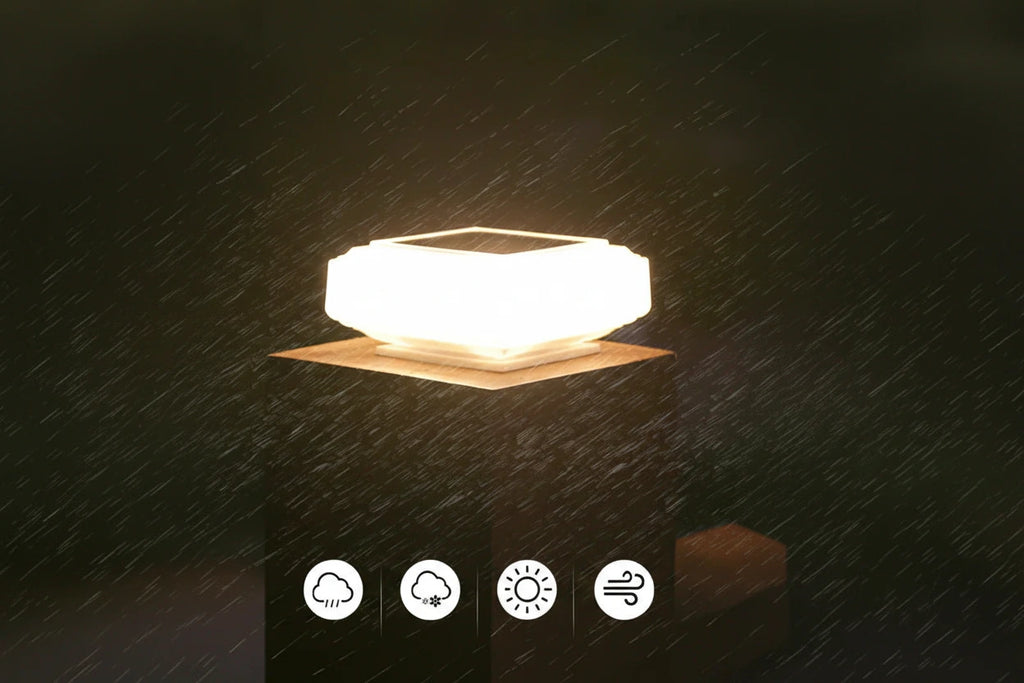 Solarna lampa kolumnowa Zeleno z 30 diodami LED, wodoodporna, do ogrodzenia, trawnika i dekoracji na zewnątrz.