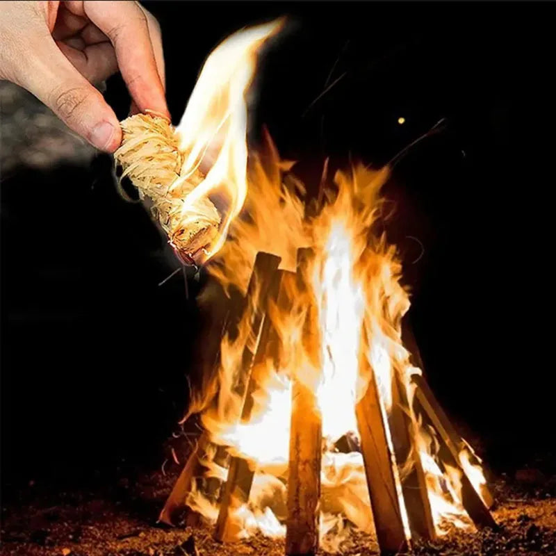 Naturalne rozpałki Zeleno w zestawie 10, 30 lub 60 sztuk do rozpalenia kominków, grillów i ognisk plenerowych